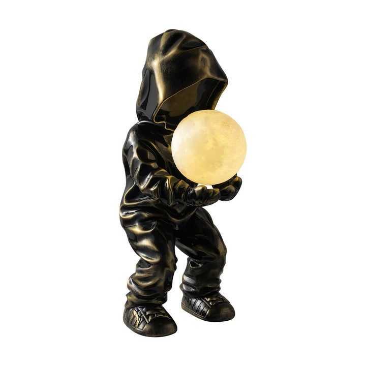 Modern Adjustable Table Lamp with LED & Edison Bulb