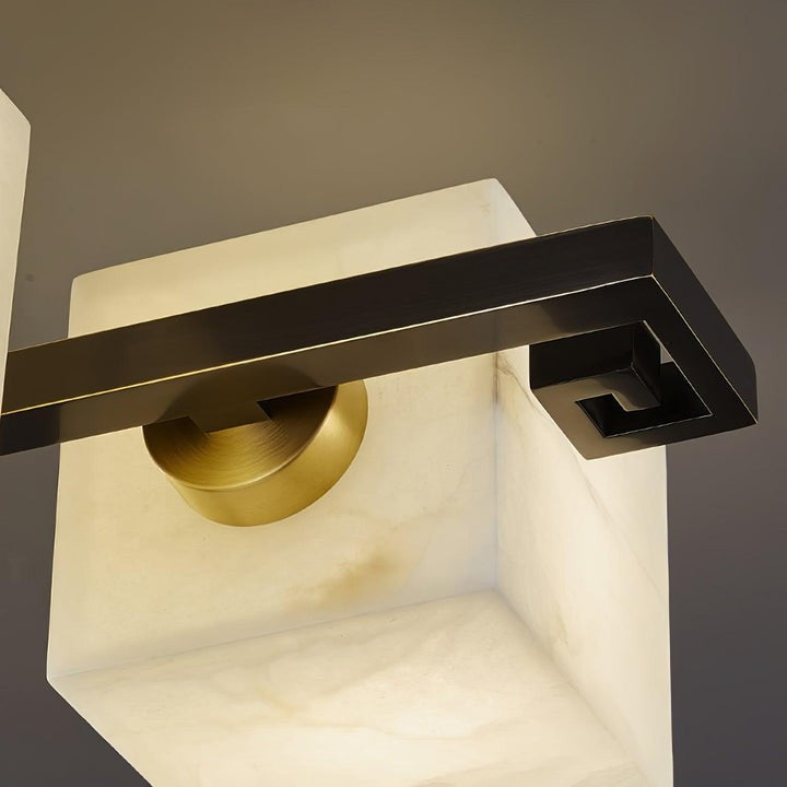 Modern Alabaster Cluster LED Ceiling Light