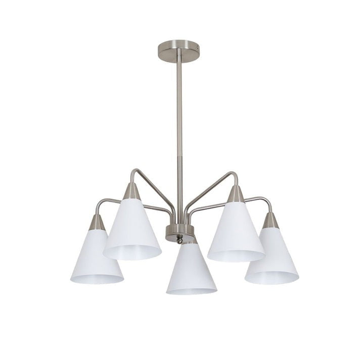 Modern Asymmetric Cone Shade Pendant Chandelier