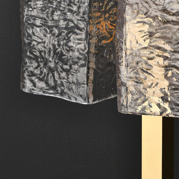 Modern Brass and Glass Table Lamp – E14 LED & Edison Compatible