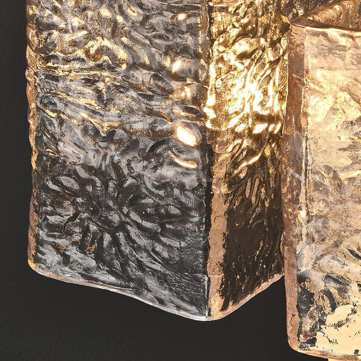 Modern Brass and Glass Table Lamp – E14 LED & Edison Compatible