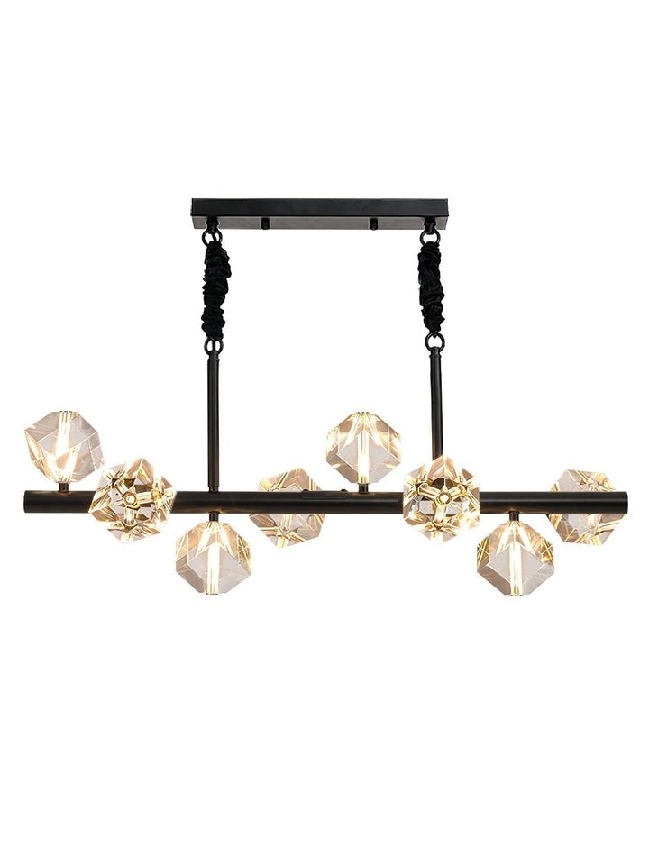 Modern Crystal Multi-Light LED Chandelier