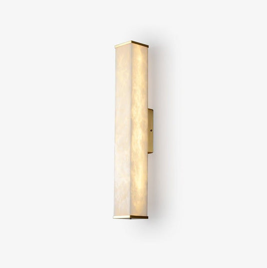 Modern Cuboid Alabaster LED Wall Light