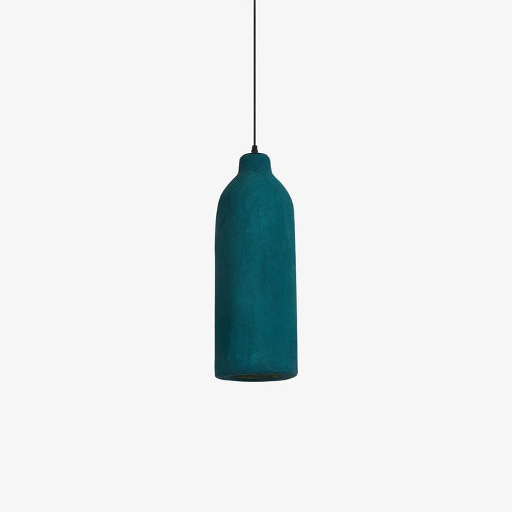 Modern Dark Green Polystyrene Pendant Light