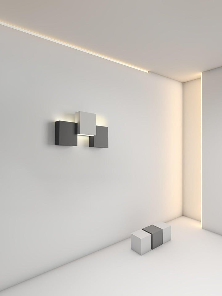 Modern Geometric Piano Key LED Wall Sconce