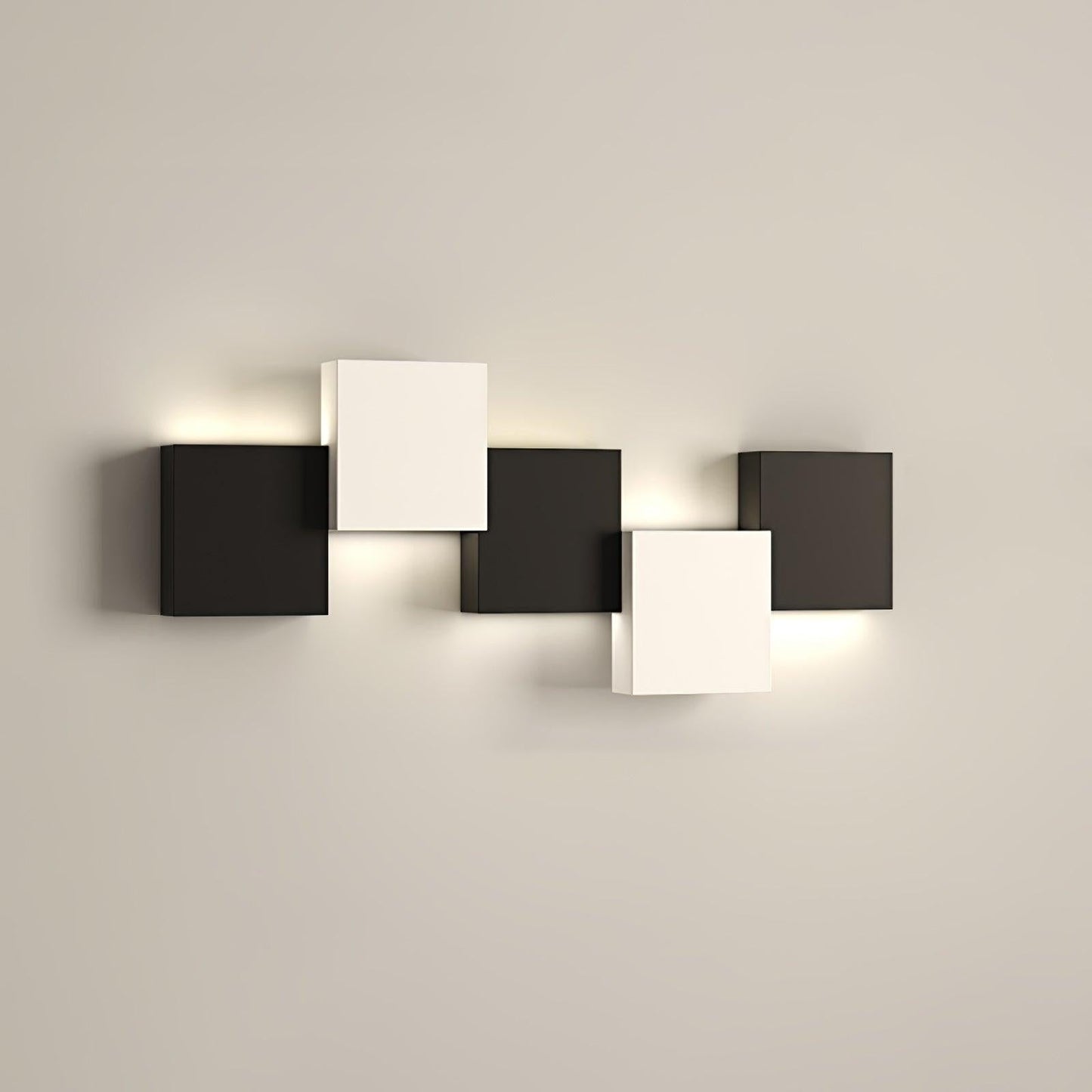 Modern Geometric Piano Key LED Wall Sconce