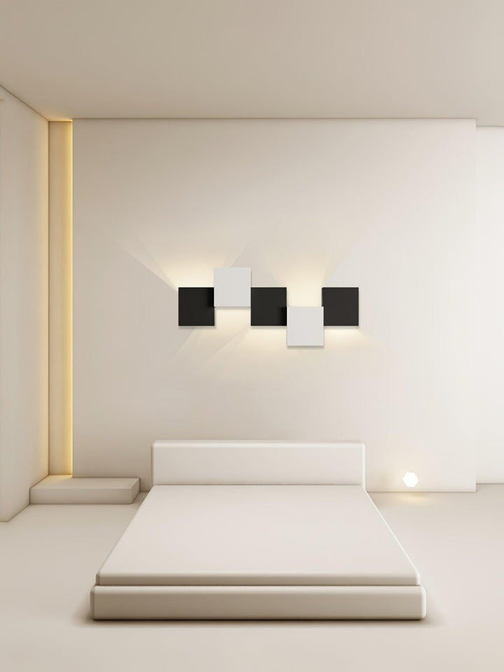 Modern Geometric Piano Key LED Wall Sconce