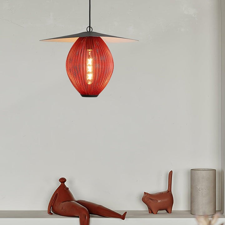 Modern Perforated Stainless Steel Satellite Pendant Light