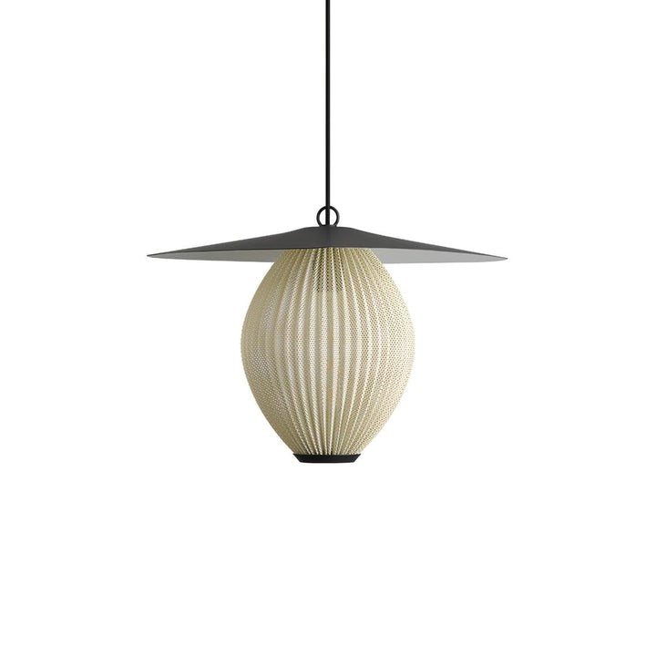 Modern Perforated Stainless Steel Satellite Pendant Light