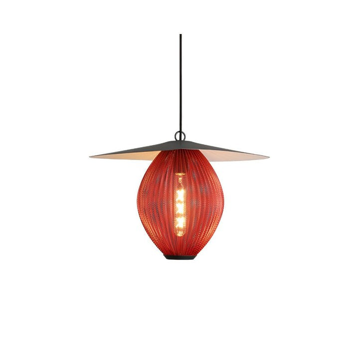 Modern Perforated Stainless Steel Satellite Pendant Light