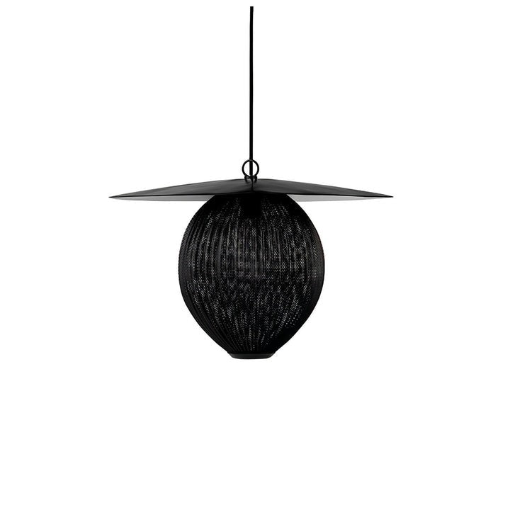 Modern Perforated Stainless Steel Satellite Pendant Light
