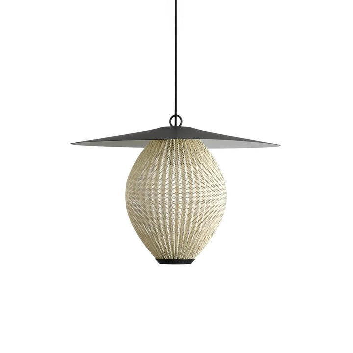 Modern Perforated Stainless Steel Satellite Pendant Light