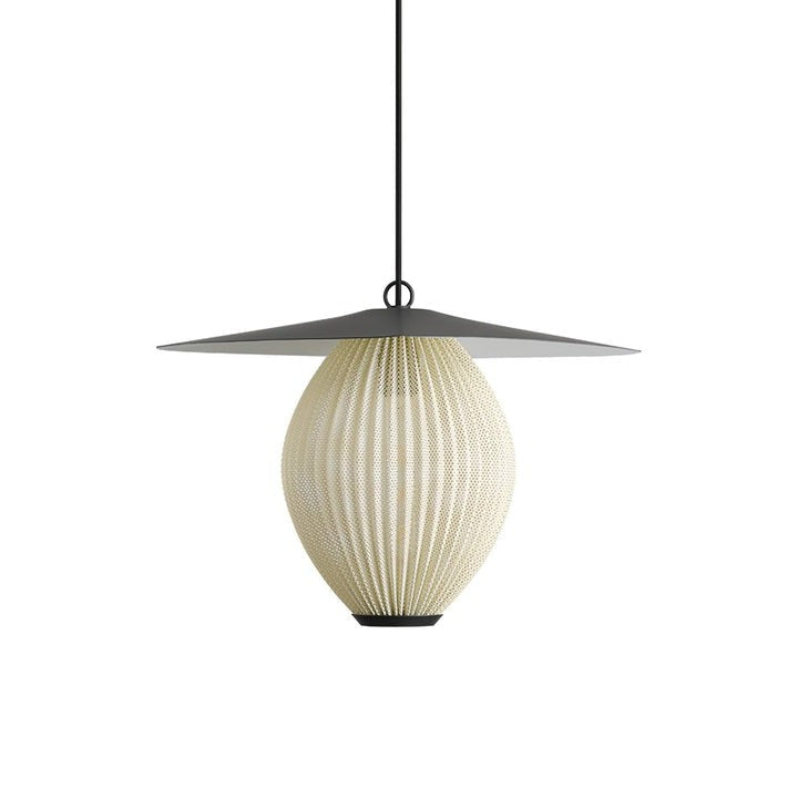 Modern Perforated Stainless Steel Satellite Pendant Light