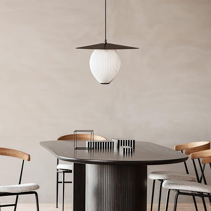 Modern Perforated Stainless Steel Satellite Pendant Light