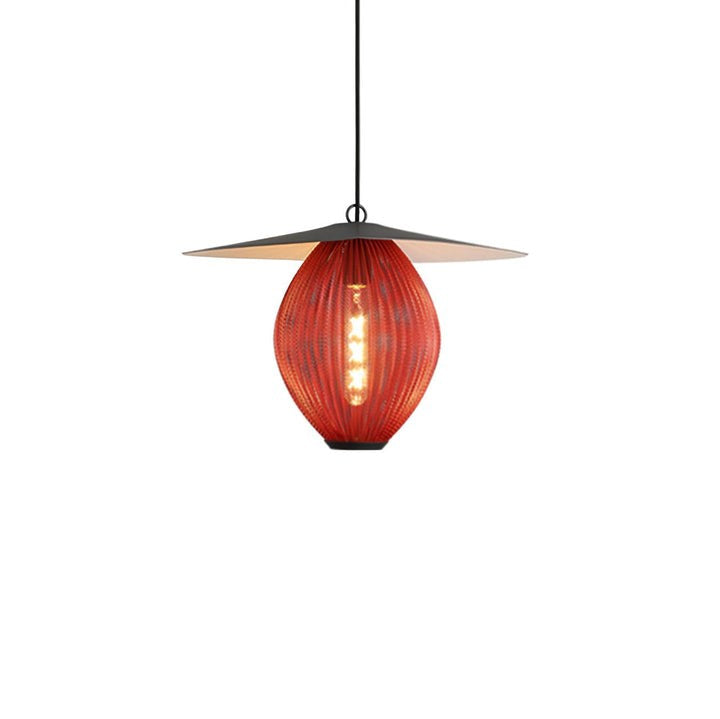 Modern Perforated Stainless Steel Satellite Pendant Light