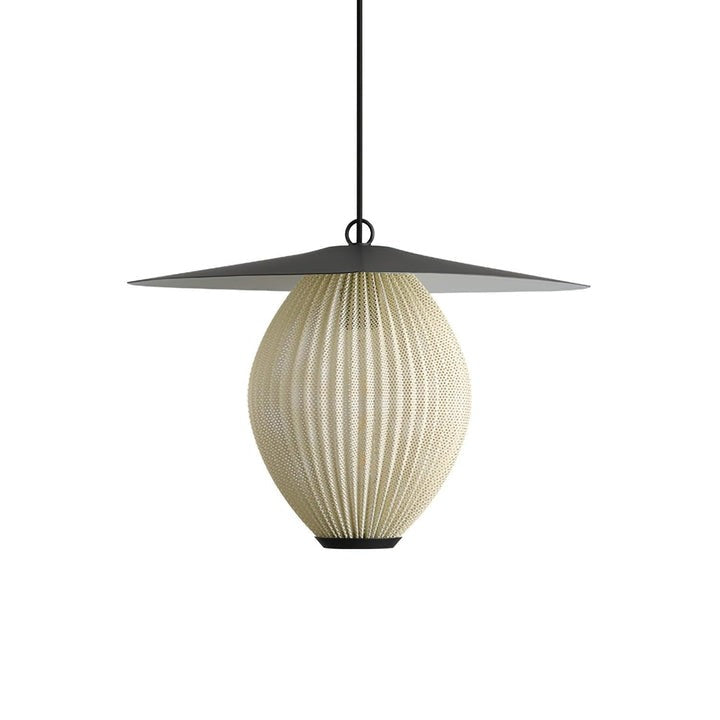 Modern Perforated Stainless Steel Satellite Pendant Light