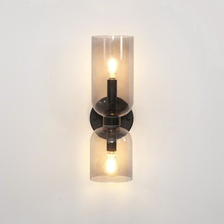 Modern Plug-In Glass Wall Sconce