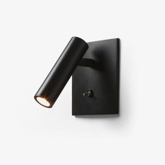 Modern Square LED Wall Sconce with Built-In Switch