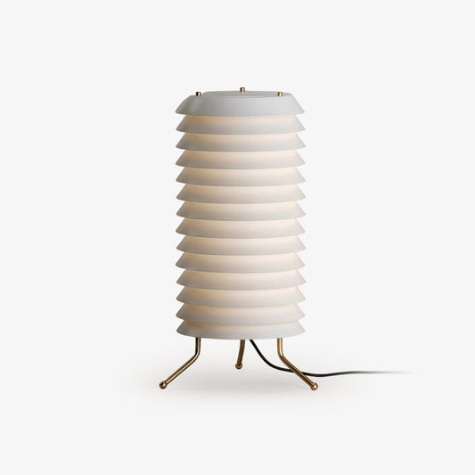 Modern Stacked Disk Tower Table Lamp