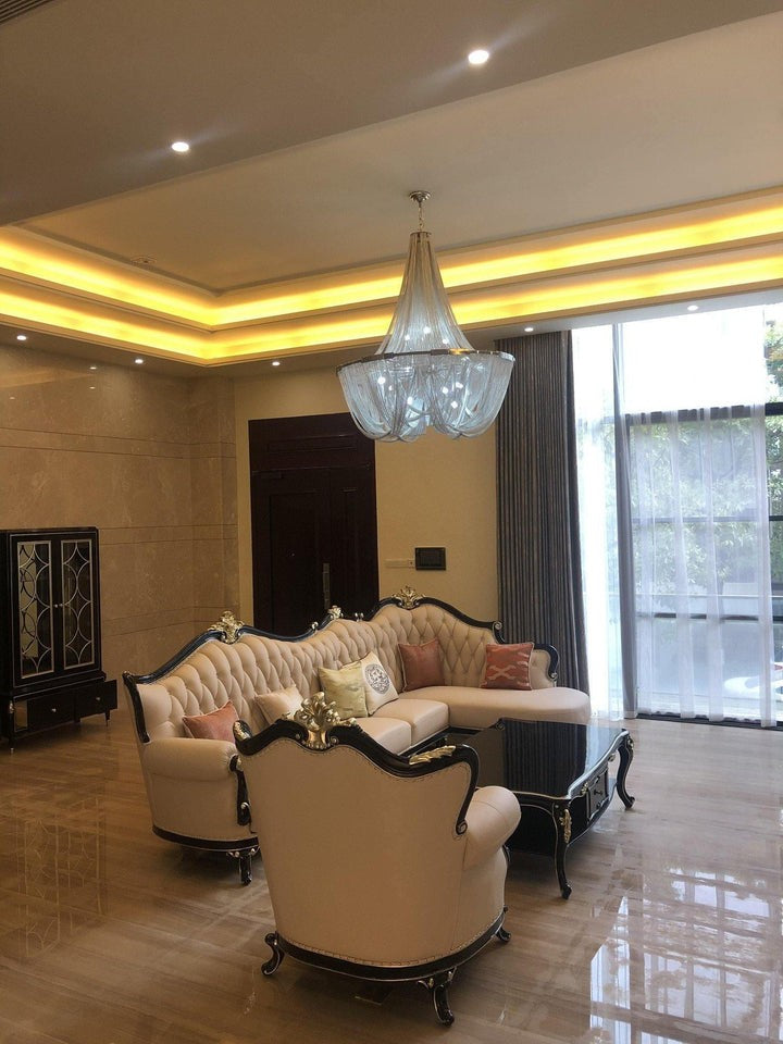 Modern Tassel Aluminum Chain Chandelier