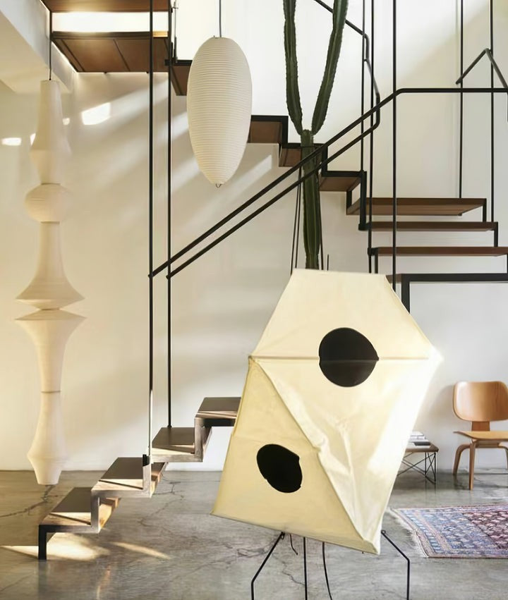 Modern Washi Paper Globe Pendant Light