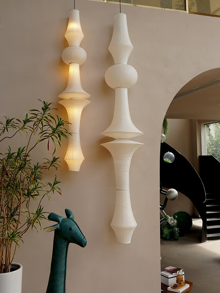 Modern Washi Paper Globe Pendant Light