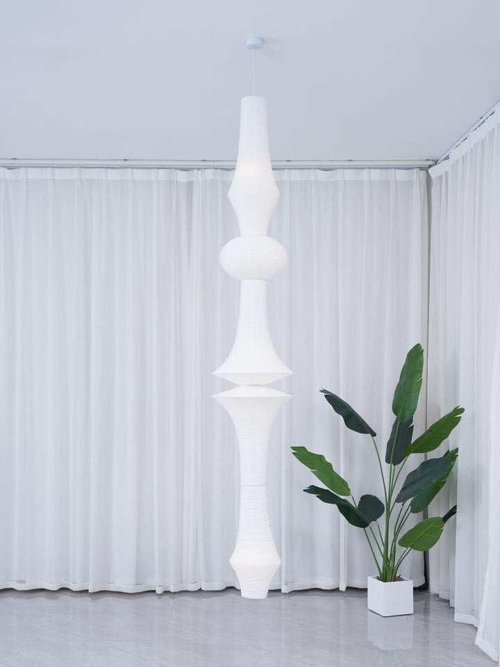 Modern Washi Paper Globe Pendant Light