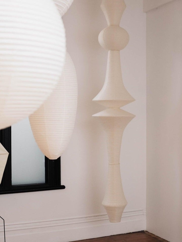 Modern Washi Paper Globe Pendant Light