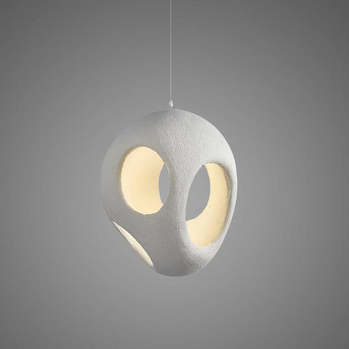 Modern White Polystyrene Ceiling Pendant Light