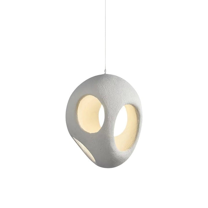 Modern White Polystyrene Ceiling Pendant Light