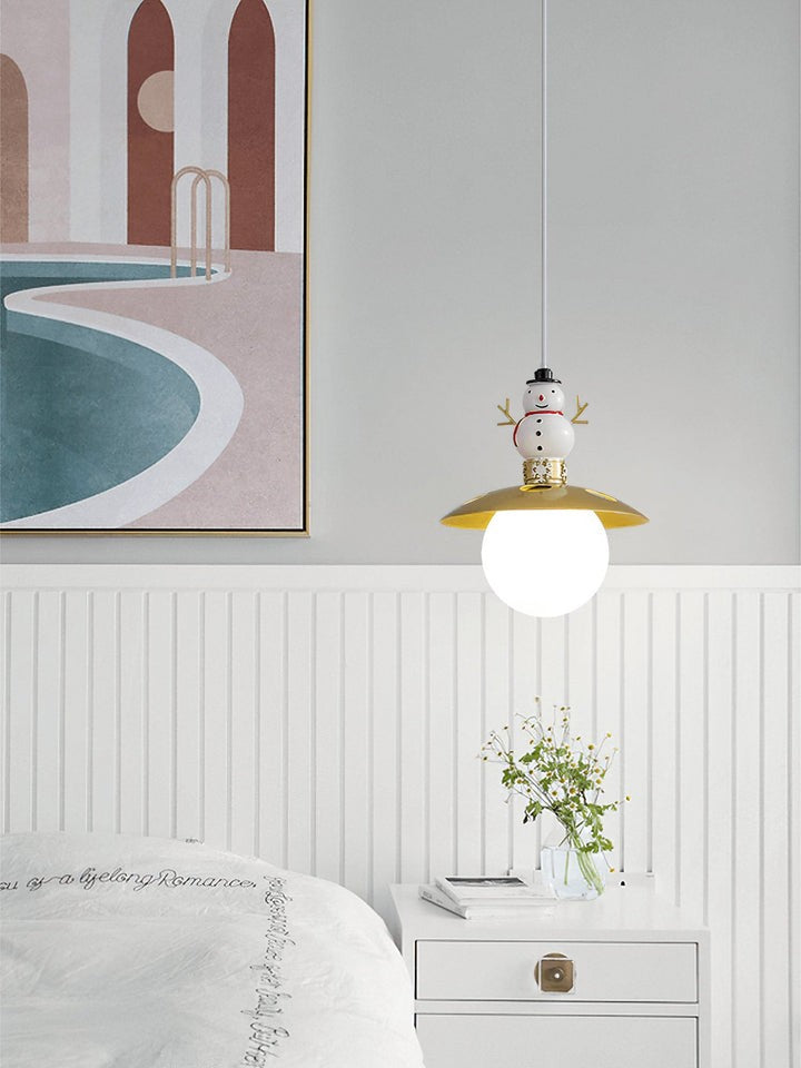 Nordic Toy Figurine Pendant Light for Kids’ Bedroom