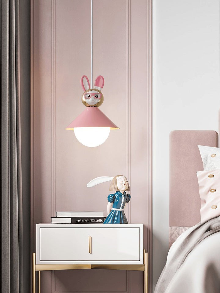 Nordic Toy Figurine Pendant Light for Kids’ Bedroom