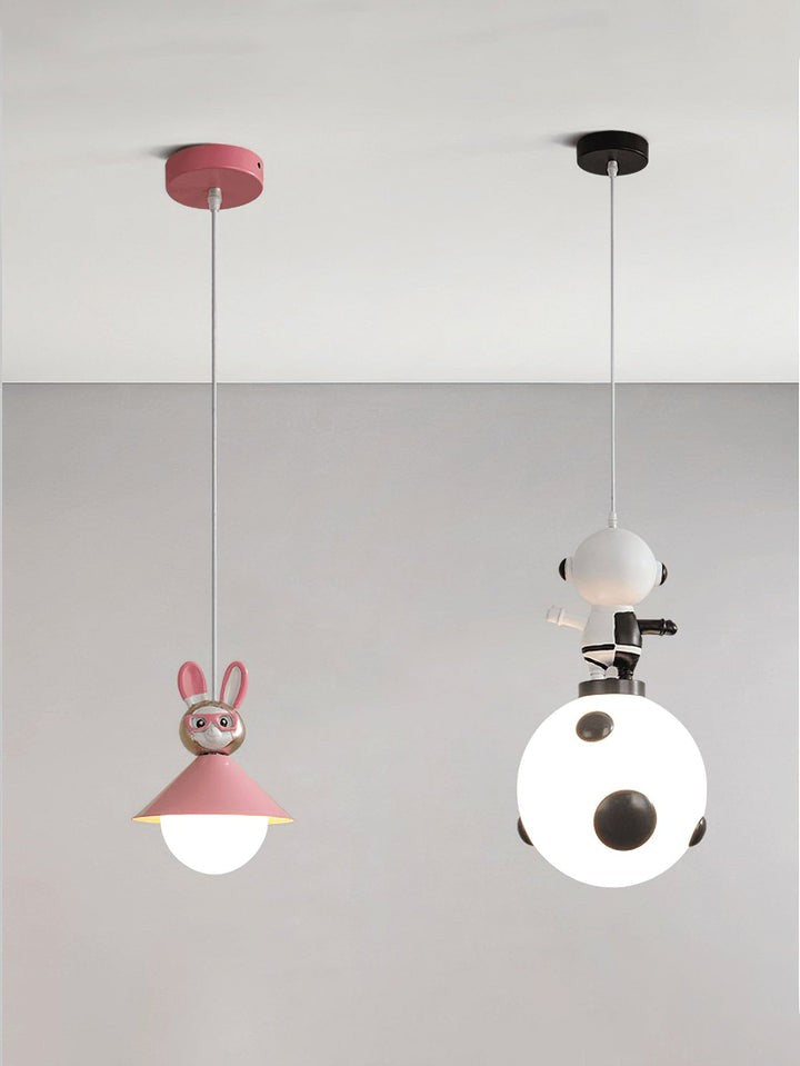 Nordic Toy Figurine Pendant Light for Kids’ Bedroom