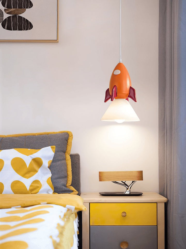 Nordic Toy Figurine Pendant Light for Kids’ Bedroom