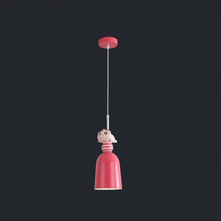 Nordic Toy Figurine Pendant Light for Kids’ Bedroom