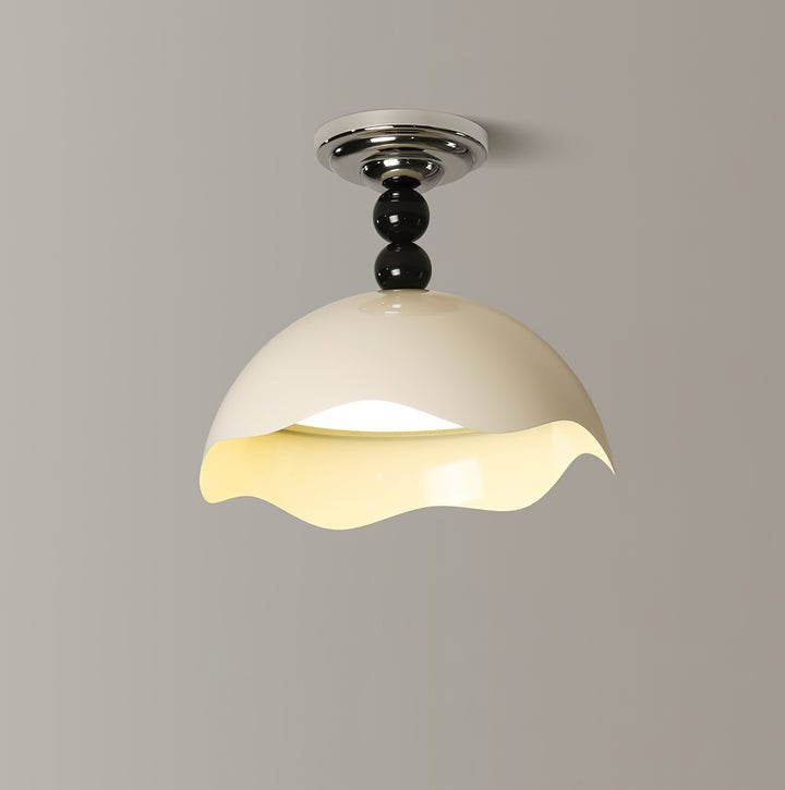 Ocean Wave Inspired Layered LED Ceiling Light