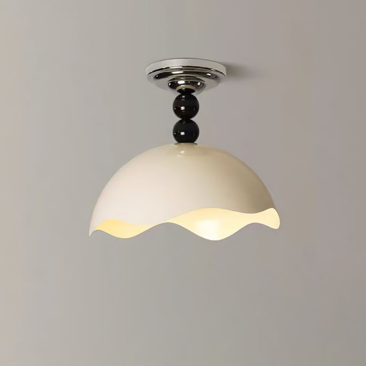 Ocean Wave Inspired Layered LED Ceiling Light
