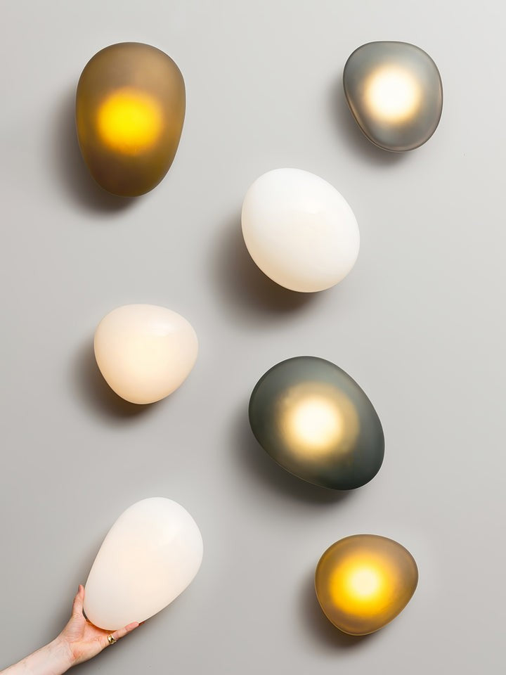Organic Bubble Glass LED Wall Lamp