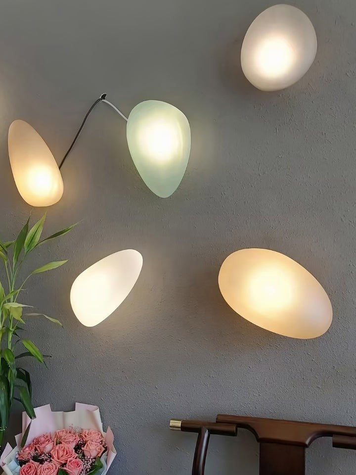 Organic Bubble Glass LED Wall Lamp