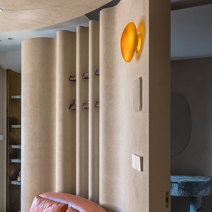 Organic Bubble Glass LED Wall Lamp