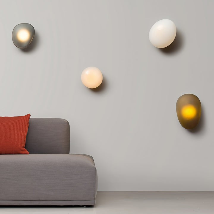 Organic Bubble Glass LED Wall Lamp