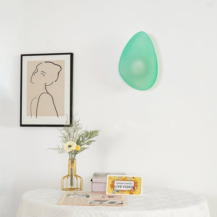 Organic Bubble Glass LED Wall Lamp
