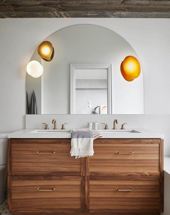 Organic Bubble Glass LED Wall Lamp