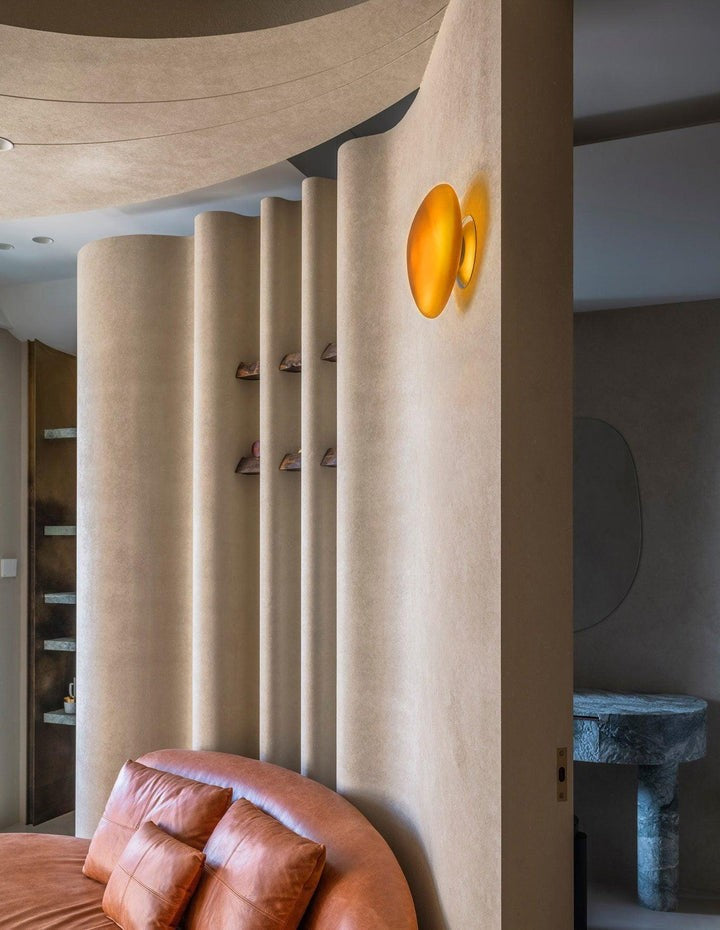 Organic Bubble Glass LED Wall Lamp