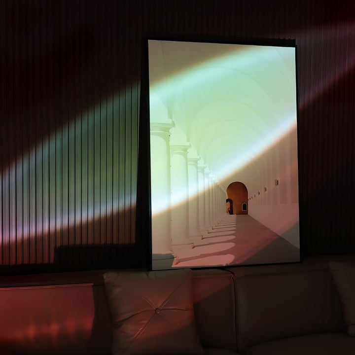 Oval Glass LED Table Lamp for Ambient Home Lighting