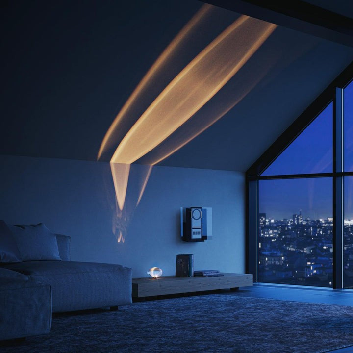 Oval Glass LED Table Lamp for Ambient Home Lighting