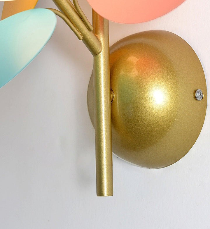 Pastel Macaron Round Wall Sconce