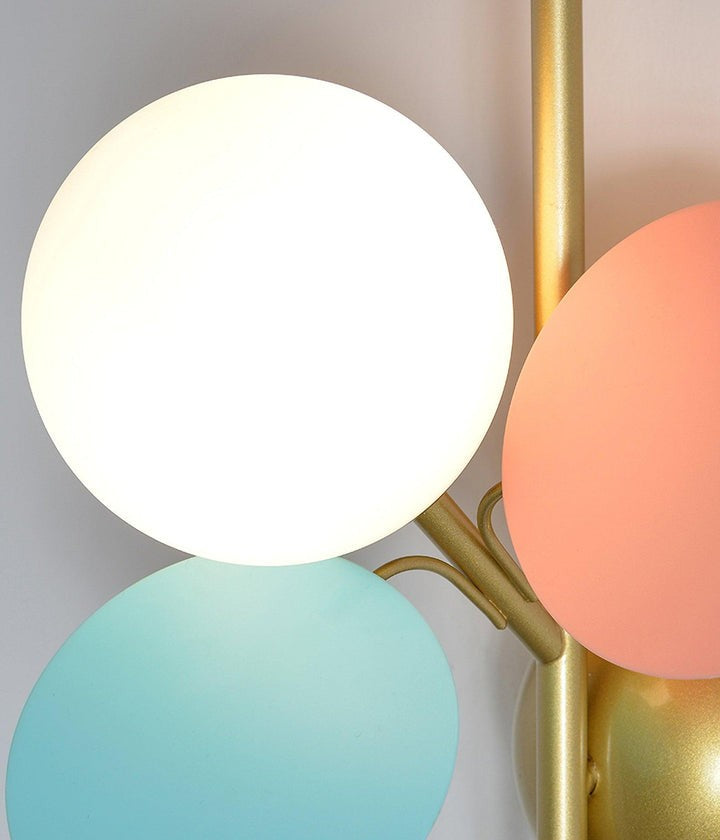 Pastel Macaron Round Wall Sconce