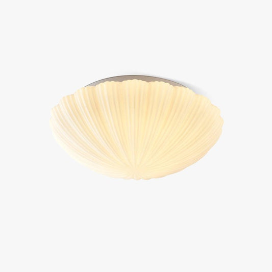 Pearl Seashell LED Flush Mount Ceiling Light