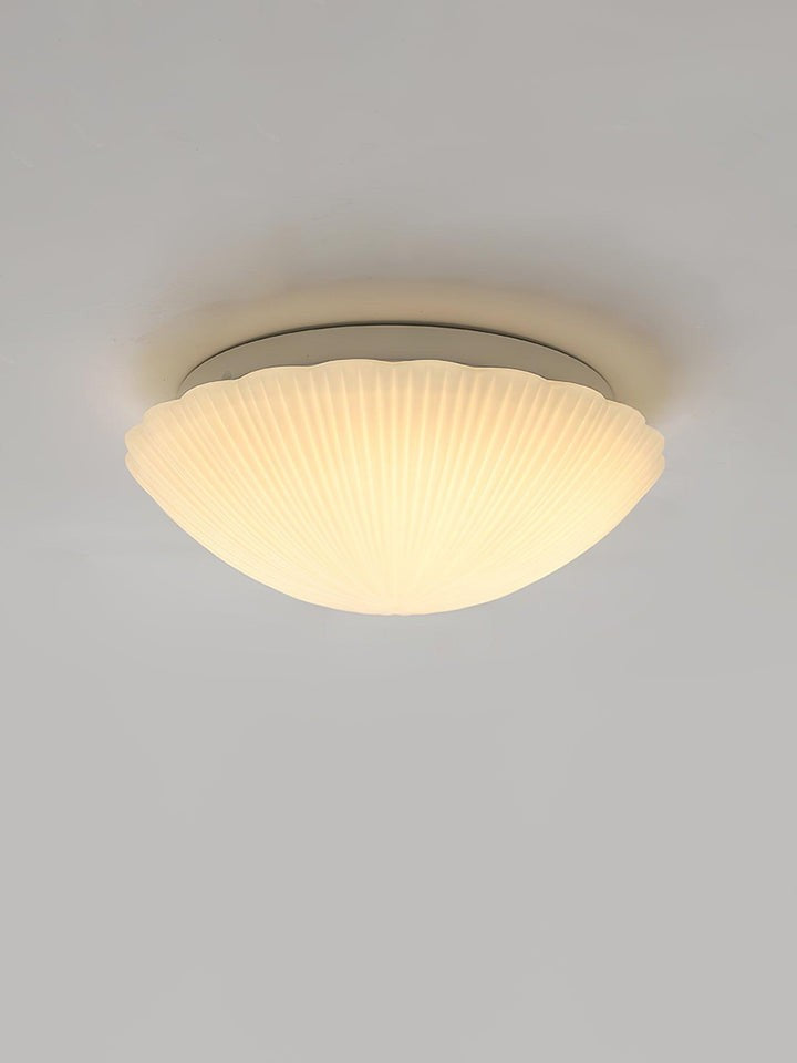 Pearl Seashell LED Flush Mount Ceiling Light